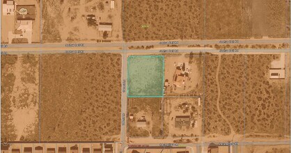 Joshua Dell Rd, Victorville, CA - Vue aérienne vue de carte