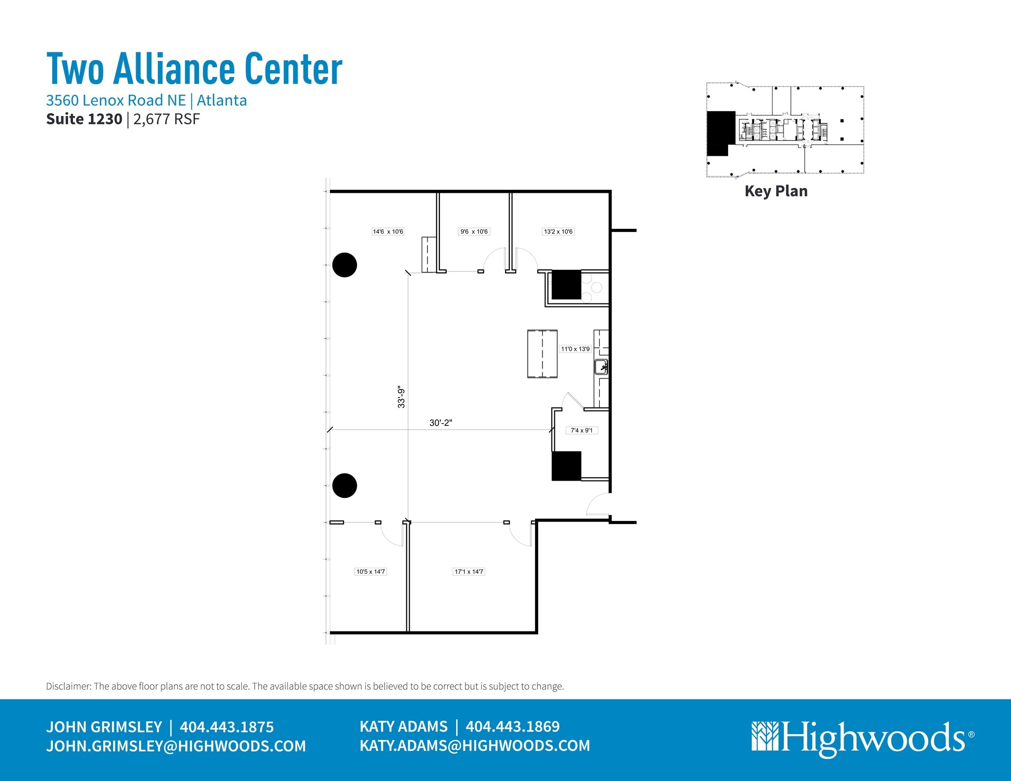3560 Lenox Rd NE, Atlanta, GA à louer Plan de site– Image 1 sur 1