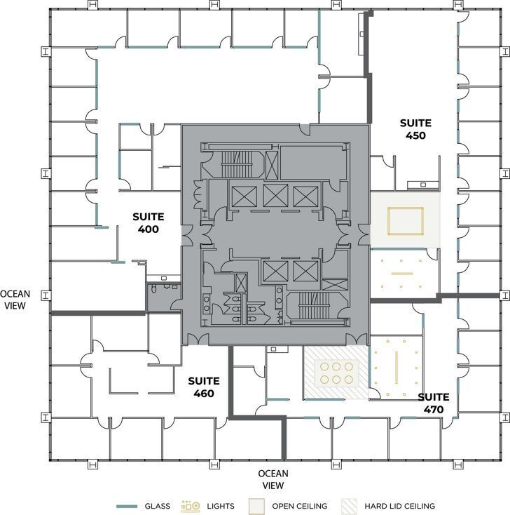 620 Newport Center Dr, Newport Beach, CA à louer Plan d’étage– Image 1 sur 1