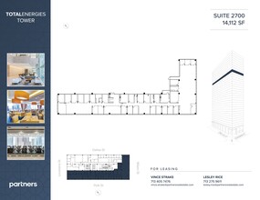 1201 Louisiana St, Houston, TX à louer Plan de site– Image 1 sur 2