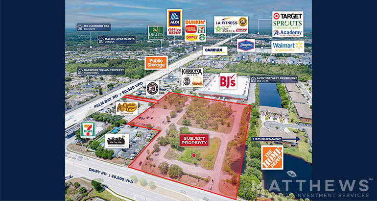 4910 Dairy Rd, Melbourne, FL à vendre - Photo de l’immeuble – Image 1 sur 3