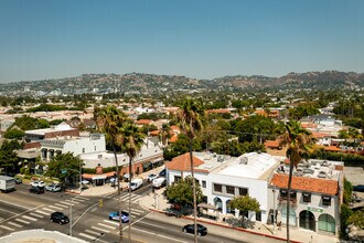7381-7383 Beverly Blvd, Los Angeles, CA - Vue aérienne  vue de carte