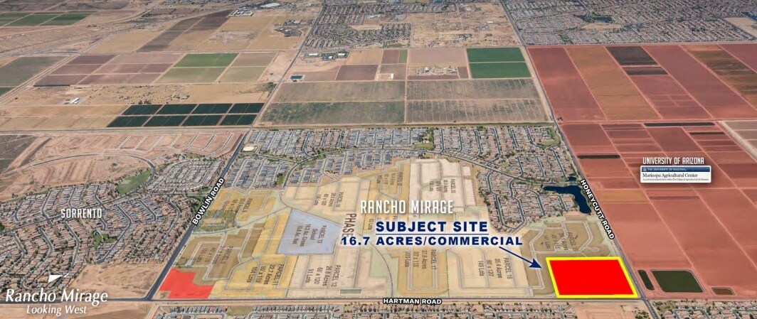 SW Honeycutt Rd & Hartman Rd, Maricopa, AZ à vendre Photo principale– Image 1 sur 6