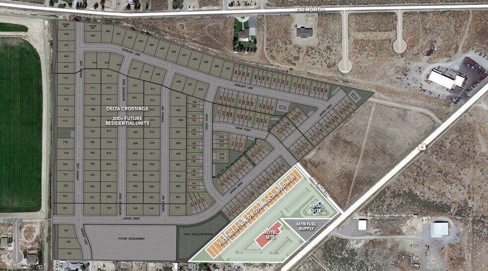 460 N Hwy 6, Delta, UT à louer - Aérien – Image 3 sur 6