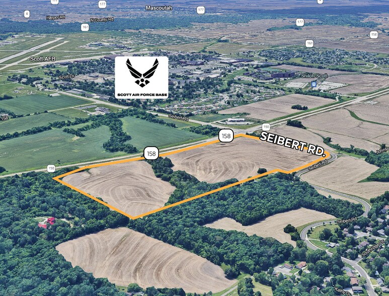 Seibert Rd & Rt 158, Shiloh, IL à vendre - Aérien – Image 3 sur 3