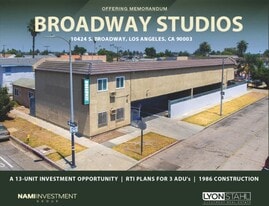 Broadway Studios - Immobilier d'entreprise