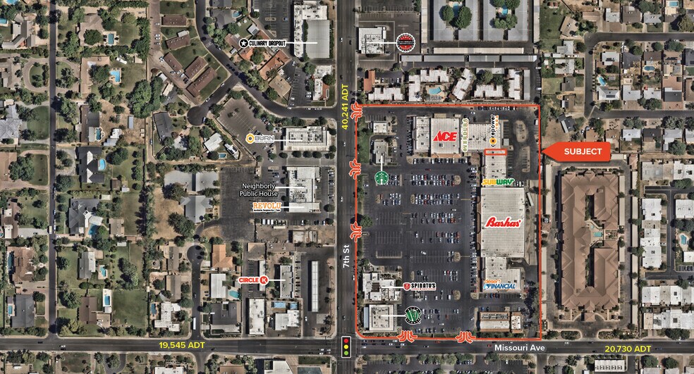 5521-5555 N 7th St, Phoenix, AZ à louer - Photo de l’immeuble – Image 3 sur 5