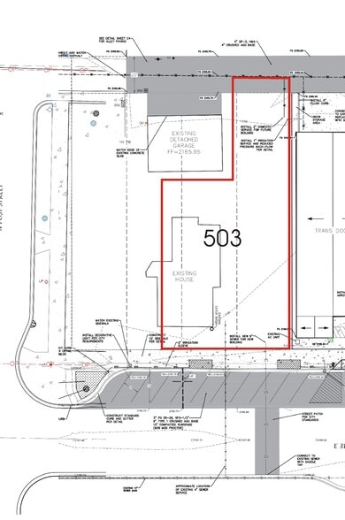 503 E 3rd Ave, Post Falls, ID à vendre - Plan de site – Image 2 sur 11