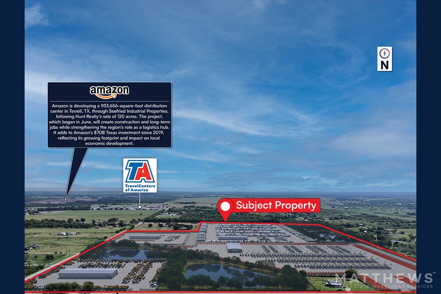 9101 Abner Rd, Terrell, TX à louer - Photo de l’immeuble – Image 2 sur 2