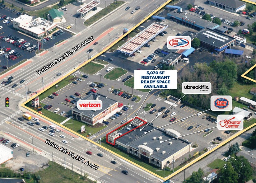 3385 Union Rd, Cheektowaga, NY à louer - Aérien – Image 2 sur 5