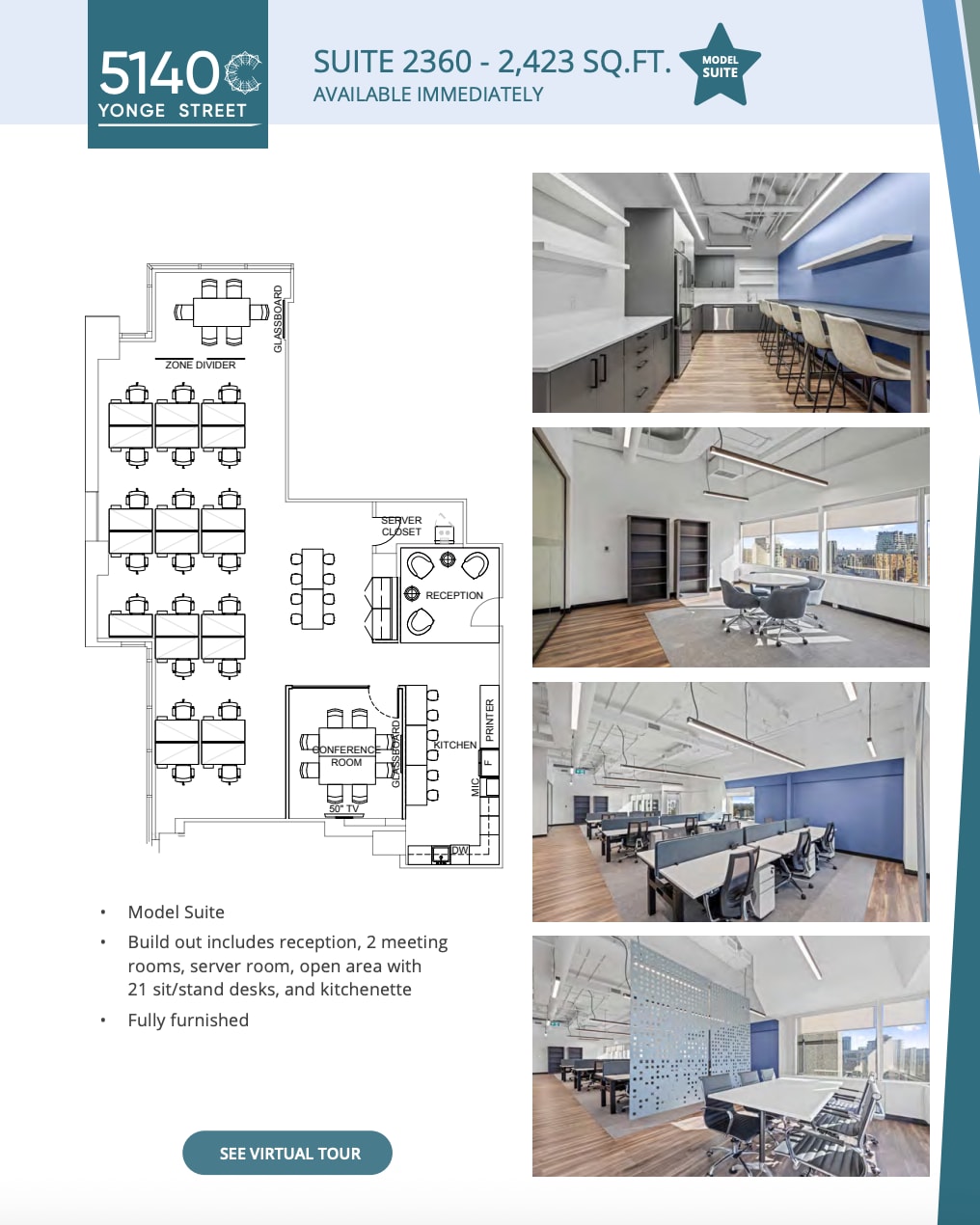 5140-5160 Yonge St, Toronto, ON à louer Plan d’étage– Image 1 sur 1
