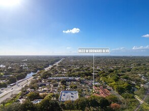 9633 W Broward Blvd, Plantation, FL - VUE AÉRIENNE  vue de carte - Image1