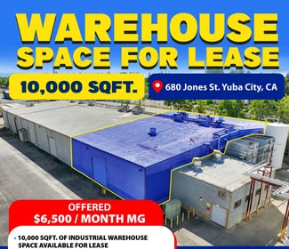 Plus de détails pour 680 Jones St, Yuba City, CA - Industriel/Logistique à louer