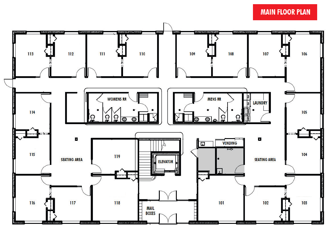 6045 Lipan St, Denver, CO à louer Plan d’étage– Image 1 sur 22