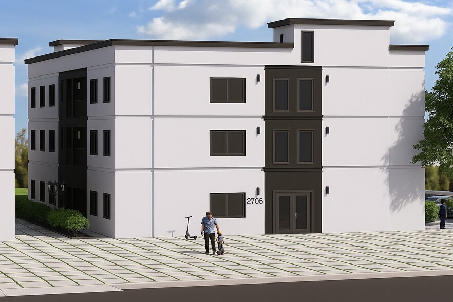 2705-2713 Florence Ave, Los Angeles, CA à vendre - Photo de l’immeuble – Image 2 sur 2