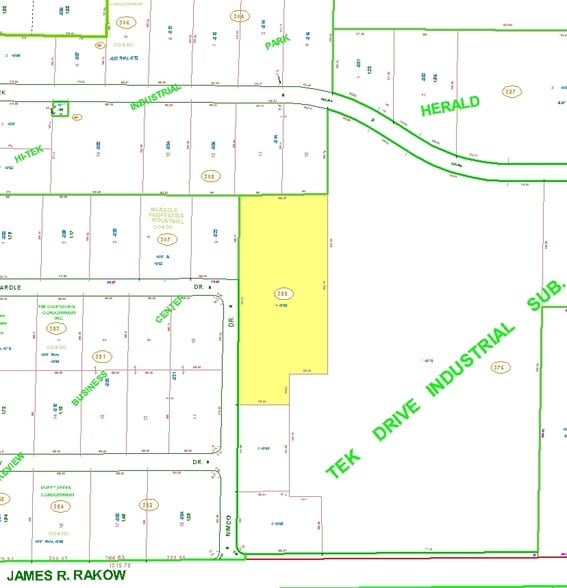 975 Nimco Dr, Crystal Lake, IL à louer - Plan cadastral – Image 3 sur 18