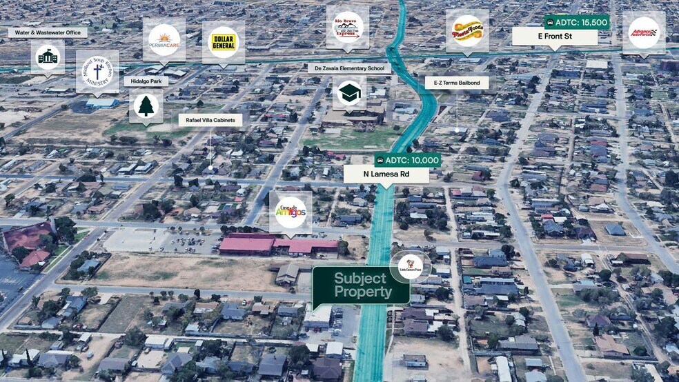 1100 N Lamesa Rd, Midland, TX à vendre - Photo de l’immeuble – Image 2 sur 2