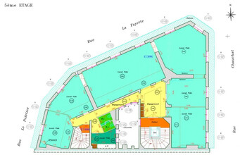 Bureau dans Paris à louer Plan d’étage– Image 2 sur 2