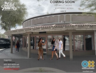 Plus de détails pour 7077-7087 E 5th Ave, Scottsdale, AZ - Local commercial à louer