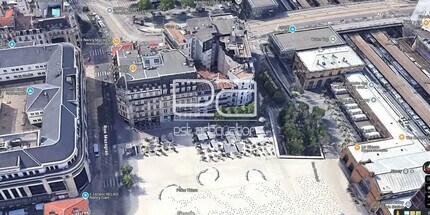 Nancy - VUE AÉRIENNE  vue de carte