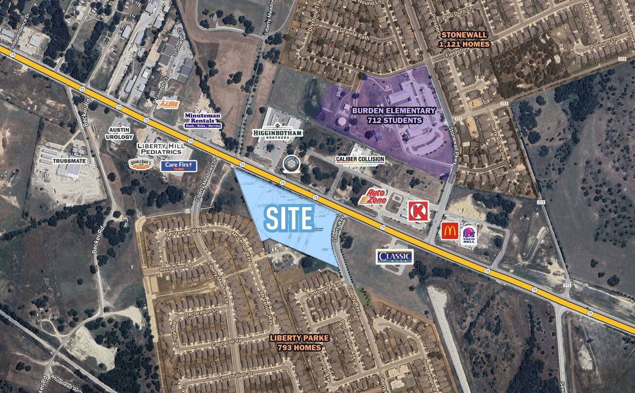 12331 Highway 29, Liberty Hill, TX à vendre Photo principale– Image 1 sur 2