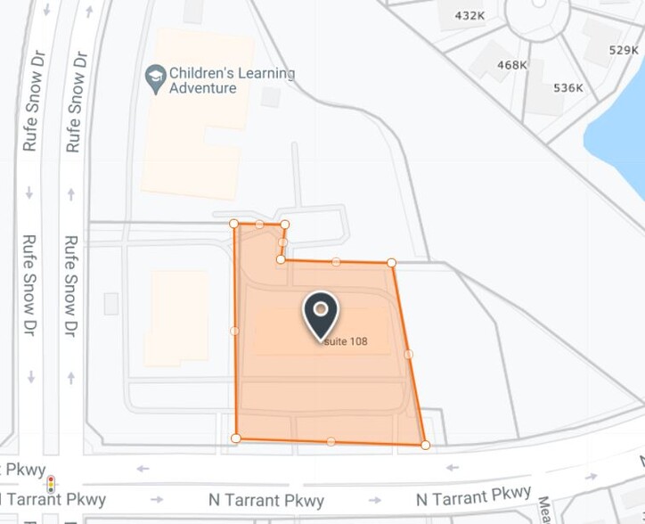 861 N Tarrant Pky, Keller, TX à louer - Plan cadastral – Image 3 sur 3