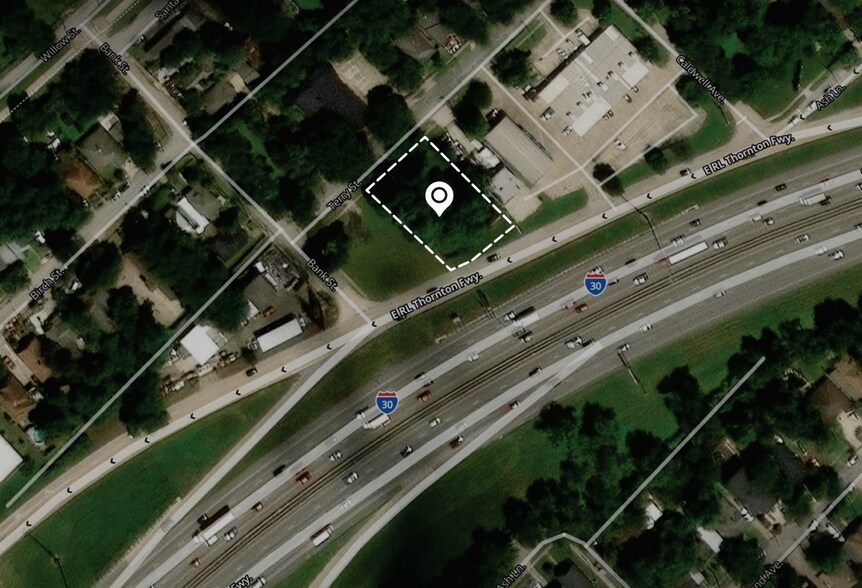 4612 Terry Street, Dallas, TX à vendre - Aérien – Image 2 sur 4