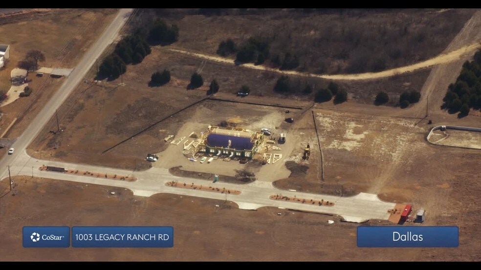 1006 Legacy Ranch Rd, Waxahachie, TX à vendre - Vidéo aérienne – Image 2 sur 11