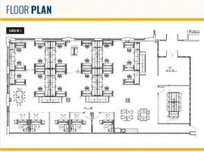 1801 Porter St, Baltimore, MD à louer Plan d’étage– Image 2 sur 10