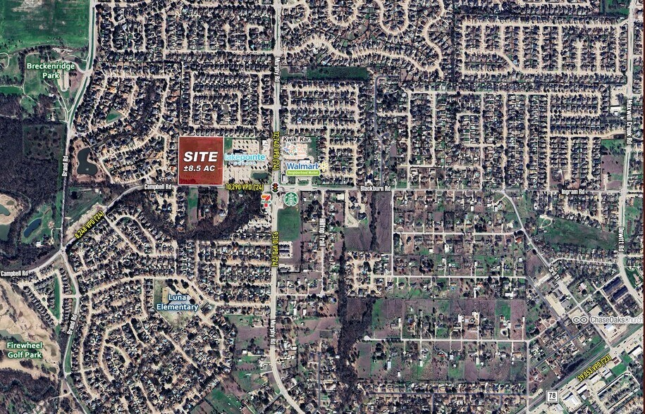 NWQ Campbell Rd & Murphy Rd, Garland, TX à vendre - Photo principale – Image 1 sur 2