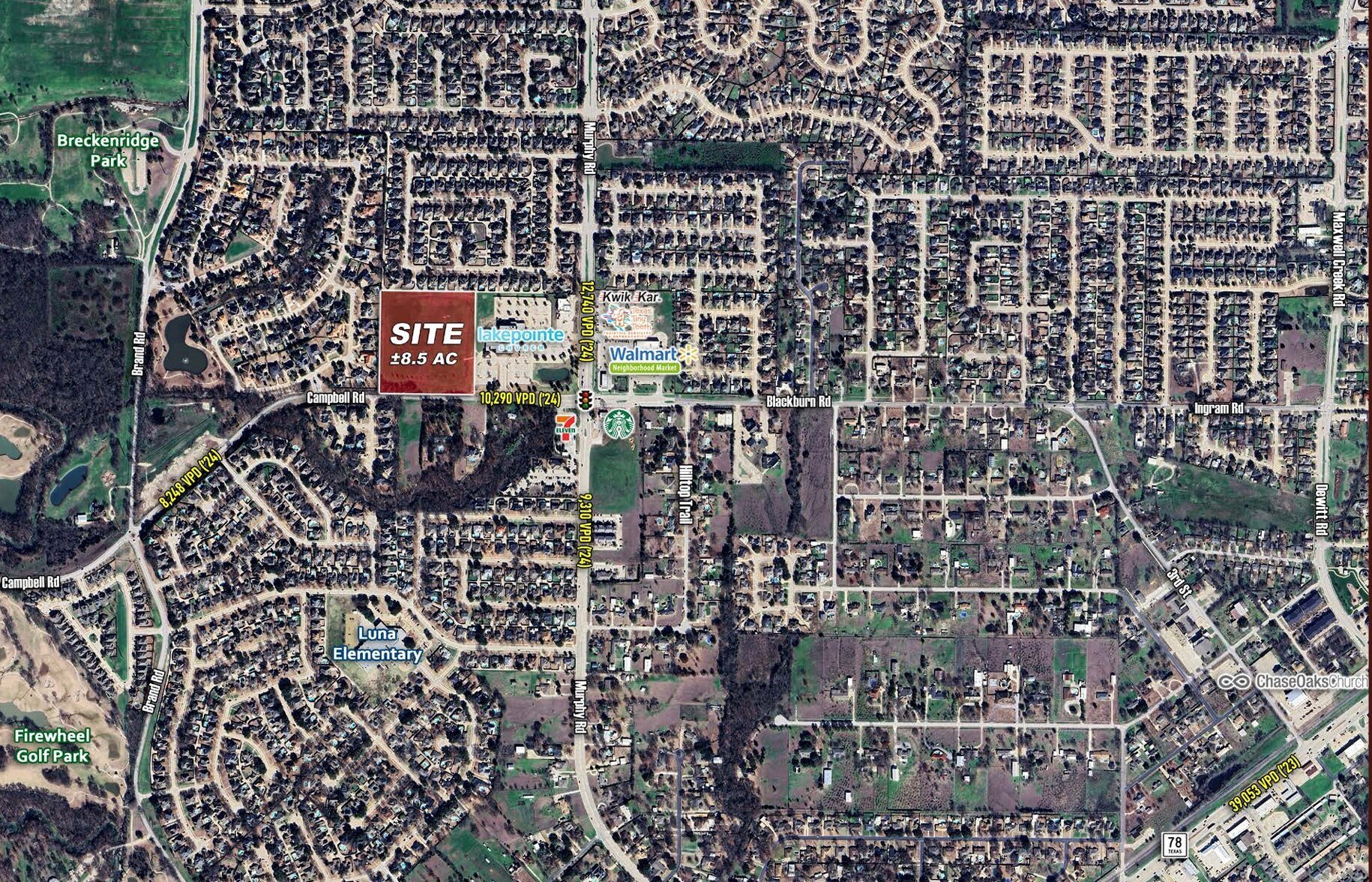 NWQ Campbell Rd & Murphy Rd, Garland, TX à vendre Photo principale– Image 1 sur 3