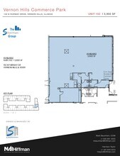 100 N Fairway Dr, Vernon Hills, IL à louer Plan d’étage– Image 2 sur 2