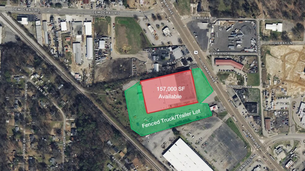3615 Lamar Ave, Memphis, TN à louer - Photo de l’immeuble – Image 3 sur 7