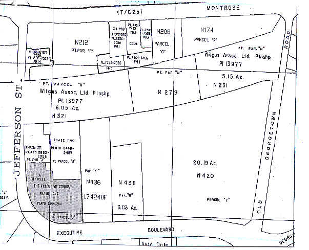 6125-6161 Executive Blvd, Rockville, MD à vendre - Plan cadastral – Image 2 sur 11