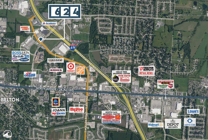 618-624 W Markey Rd, Belton, MO à vendre - Photo de l’immeuble – Image 3 sur 8