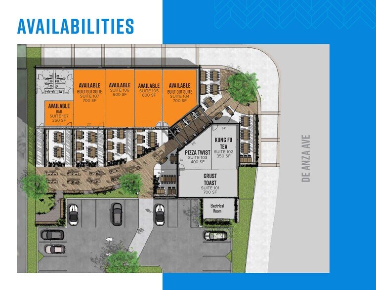 3678 Central Ave, Riverside, CA à louer - Plan de site – Image 3 sur 3