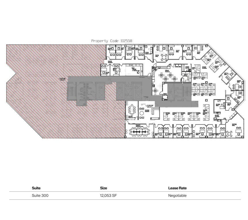 7557 Rambler Rd, Dallas, TX à louer Plan d’étage– Image 1 sur 1