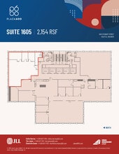 600 Stewart St, Seattle, WA à louer Plan d’étage– Image 1 sur 1