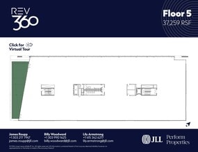 3600 Brighton Blvd, Denver, CO à louer Plan d’étage– Image 1 sur 2