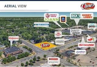 6005-6011 S Westnedge Ave, Portage, MI - VUE AÉRIENNE  vue de carte