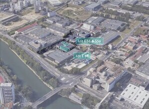 Gennevilliers, HDS - Vue aérienne  vue de carte