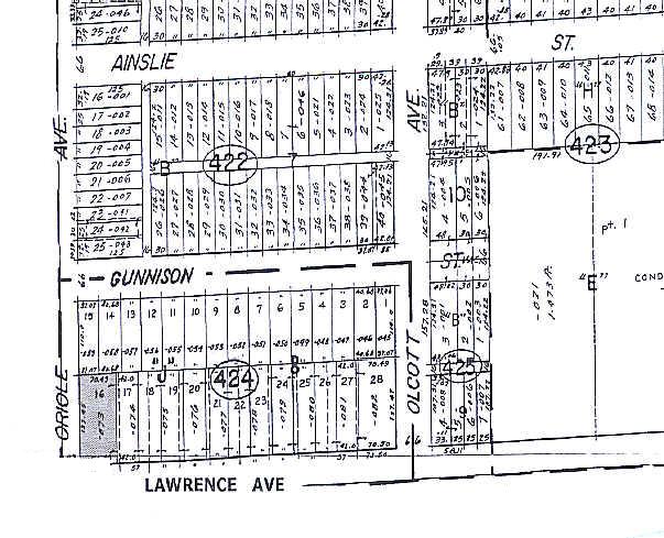 7538 W Lawrence Ave, Harwood Heights, IL à vendre - Plan cadastral – Image 2 sur 19