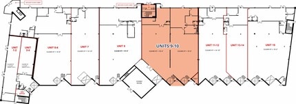 6625 Tomken Rd, Mississauga, ON à louer Plan d’étage– Image 2 sur 7