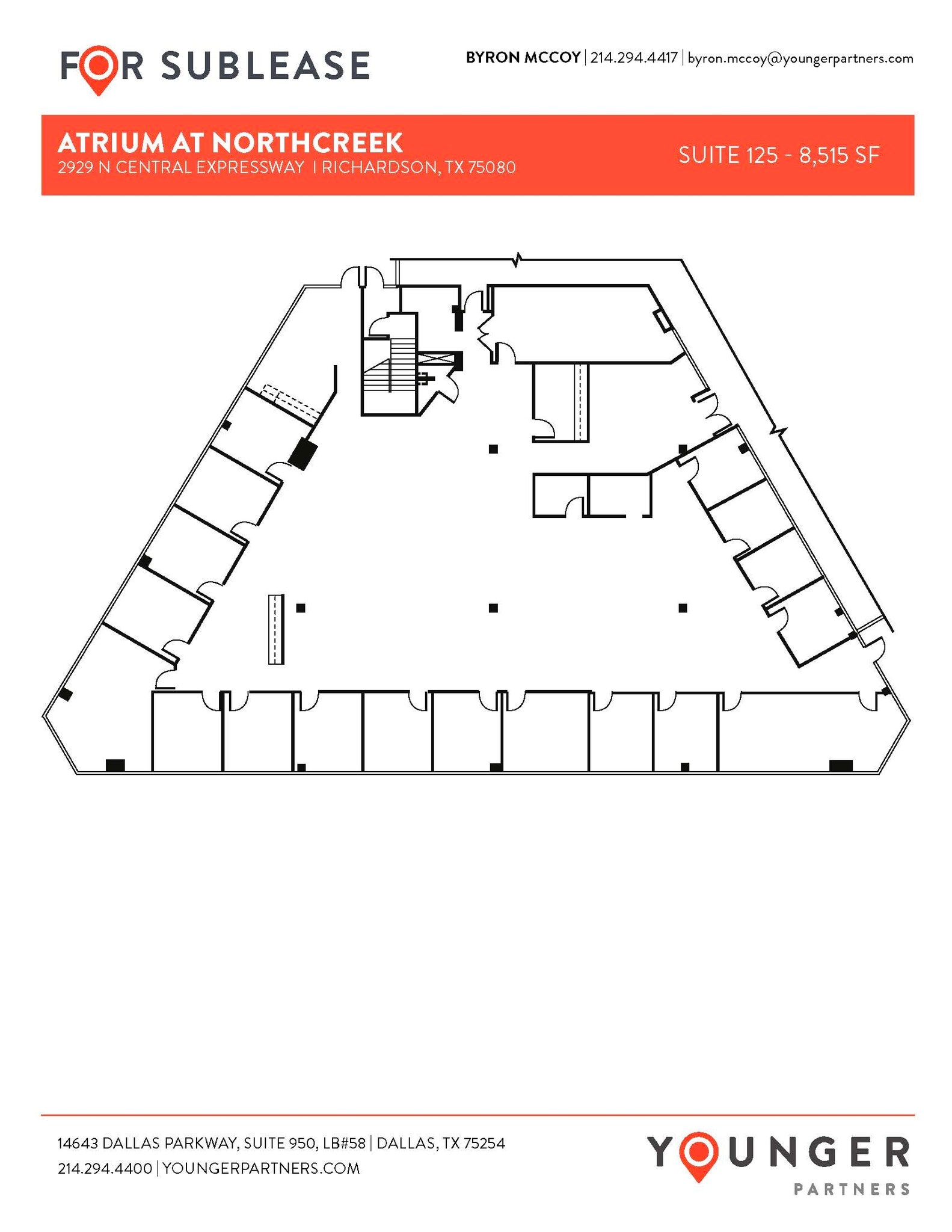 2929 N Central Expy, Richardson, TX à louer Plan d’étage– Image 1 sur 1