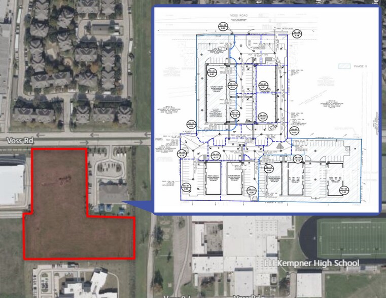 0 Voss Rd,, Sugar Land, TX à vendre - Photo de l’immeuble – Image 2 sur 3