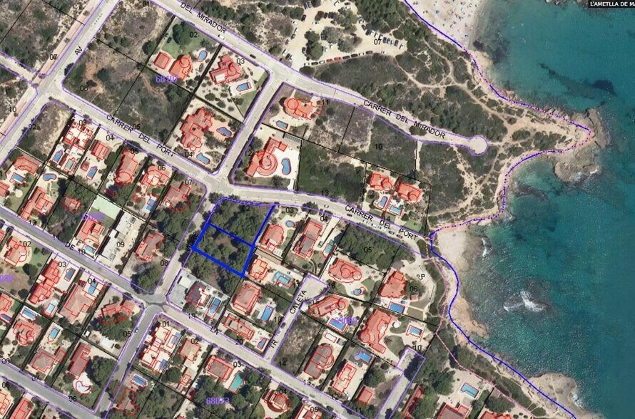 Terrain dans L'Ametlla de Mar, Tarragona à vendre - Aérien – Image 3 sur 3
