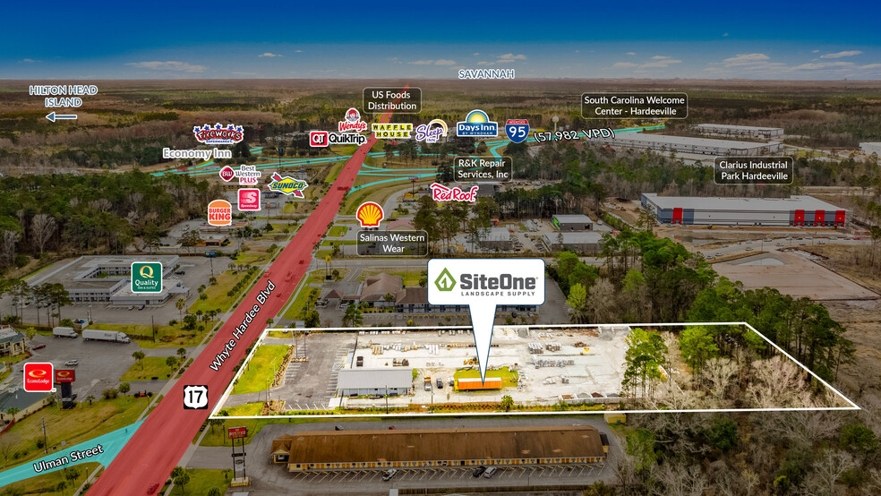19527 Whyte Hardee Blvd, Hardeeville, SC à vendre - Photo de l’immeuble – Image 2 sur 5