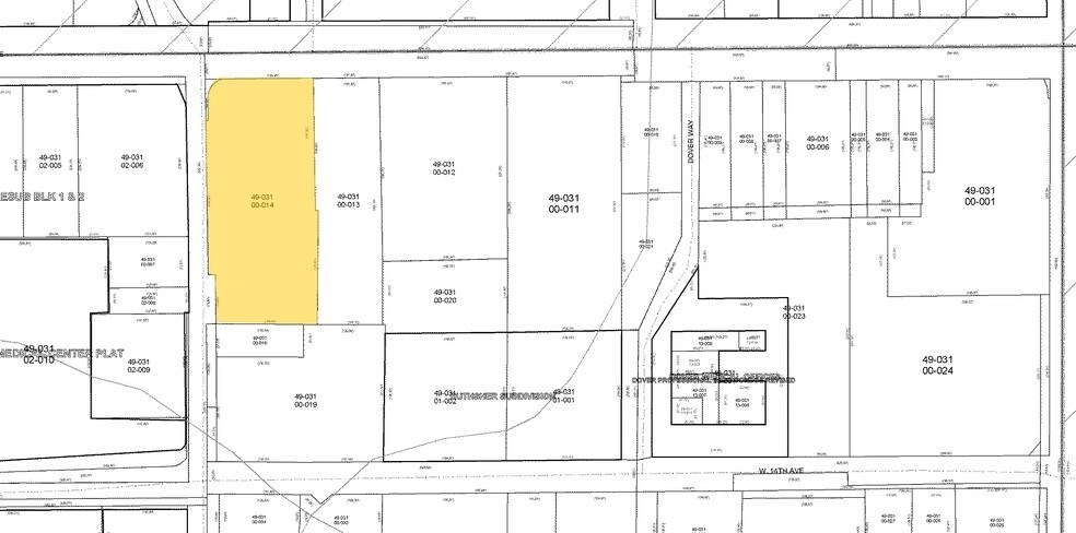 8790 W Colfax Ave, Lakewood, CO à louer - Plan cadastral – Image 2 sur 34