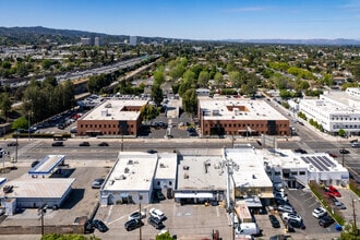 4849 Van Nuys Blvd, Sherman Oaks, CA - Vue aérienne vue de carte