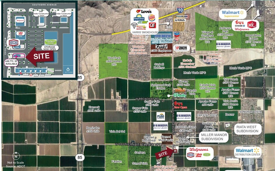 S Miller & Southern, Buckeye, AZ à vendre - Photo de l’immeuble – Image 2 sur 2